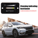 24V LED Digital Battery Indicator Charge Status Meter Gauge for Motorcycle