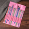 10 Pairs Knitting Needles Alumina Crochet DIY Sweater Weave Knitting Tools