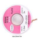 3 meter Desoldering Braid Tape Welding Solder Remover Wick Wire (2.0mm) Newly