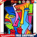 Abstract Design Painting By Numbers Acrylic Paint Canvas Wall Art Picture