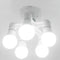 3PC 3 in 1/4 in 1/5 in 1 E27 to E27 Base Socket Splitter LED Light Lamp (B)