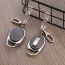 Card Anti-Lost Clip Stationery Retractable Keychain Clip Badge Holder Lanyards