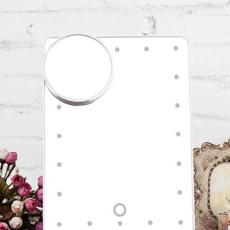 5X Magnification Vanity Magnifying Sucker Makeup Mirror Beauty Cosmetics Mirror