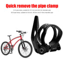 MTB Road Bike Seat Post Clamp Quick Release Seatpost Collar 31.8mm (Black) Newly