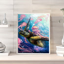Drawing Paintwork Home Wall Living Room Bedroom Decoration 40x50cm Without Frame