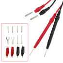16pcs/ Set Multifunction Multimeter Alligator Probe Silicone Test Lead Tool