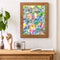 Colorful Leaves Oil Paint By Numbers Kits Canvas Picture Wall DIY Craft Color