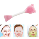 Portable DIY Silicone Stick Facial Mud Mixing Brush Exfoliating Nose Remover