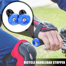 VG Sports 2pcs Bike Handlebar Stopper Bicycle Grip Bar Plug Cap (Blue) Newly