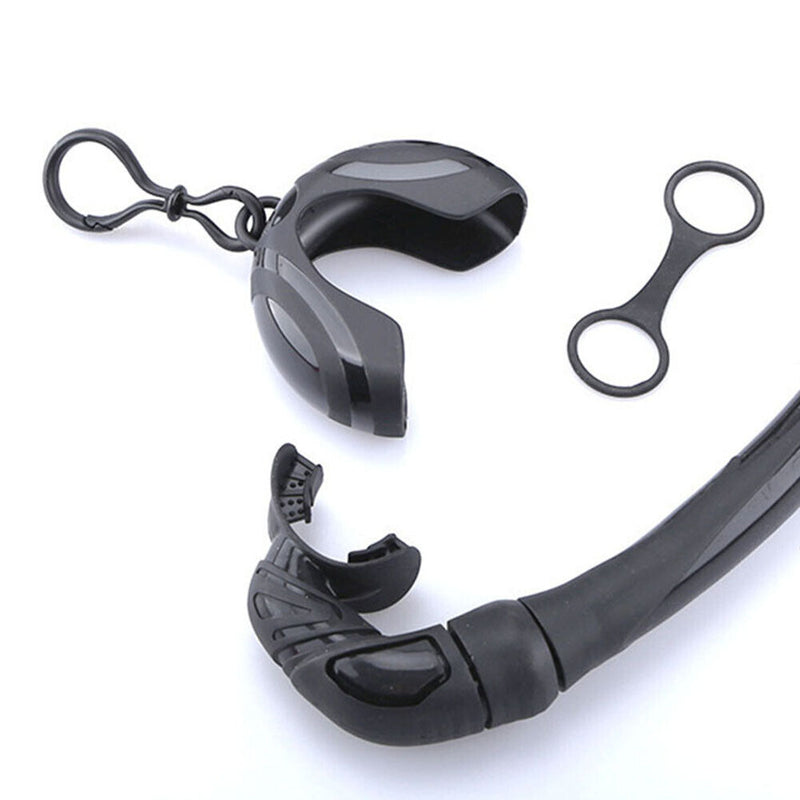 Silicone Foldable Snorkel Tube Wet Breathing Tube Men Women Snorkeling Supp