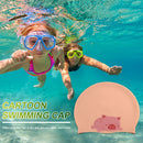 Soft Swimming Cap Silicone Girls Waterproof Sports Adults Antiskid Swim Pool