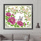 Partial Embroidery Flower Butterfly 14CT Printed Cross Stitch Cotton Kit Decor