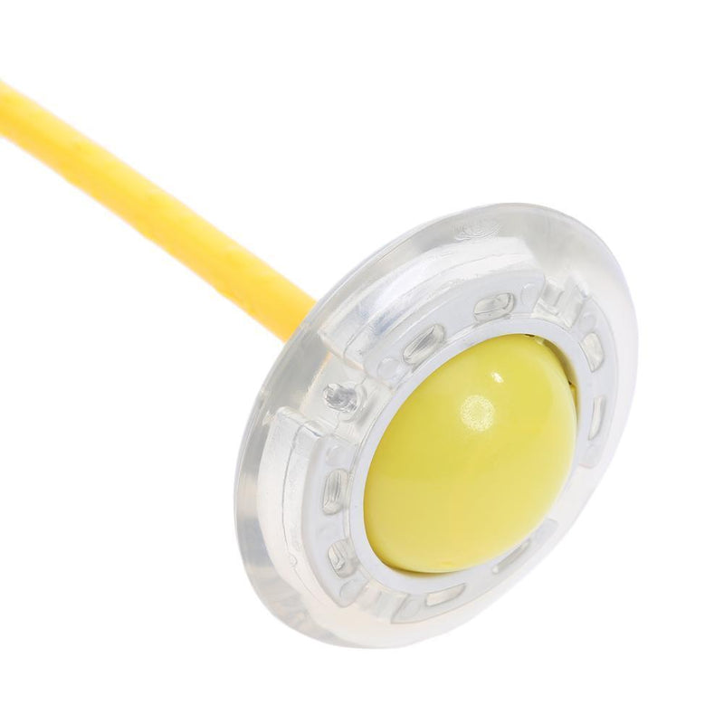 Flashing Jumping Ball Kids Ankle Bouncing Balls Outdoor Sports Toys (Yellow