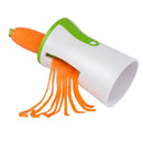 Spiral Funnel Vegetable Slicer with Stainless Steel  Brush