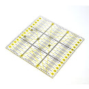 Akaddy DIY Square Patchwork Feet Cutter Yardstick Cloth Cutting Rulers Sewing