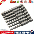 7pcs Woodworking Hex Driver Screwdriver Bit Set Electric Drill Flat Heads
