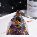 Crystal Pyramid Energy Collection Meditation Orgone Chakra Amethyst Crafts