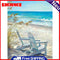 Seaside Lounger Oil Paint By Numbers DIY Handpainted on Canvas Wall Art Unframed