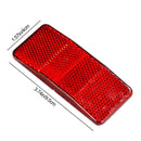 Warning Reflector Bicycle Accessories Bike Reflective Board Bike Rack Reflector