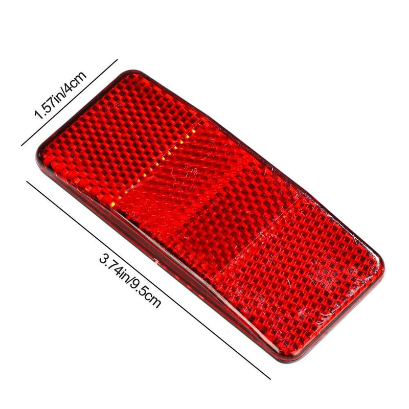 Warning Reflector Bicycle Accessories Bike Reflective Board Bike Rack Reflector