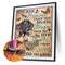 5D DIY Diamond Painting Kits Back Girl Partial Special Shape Drill Wall Decor