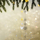 Hanging Moon Sun Heart Ball Light Catcher Crystal Outdoor Wind Chime (67) Newly