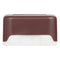 4x Solar Deck Step Wall Lights Stairs Fence Decor Lamps (Brown/Warm Light) Newly