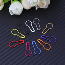 300pcs Colorful Gourd Shape Safety Pins Metal Clips Knitting Stitch Marker Newly