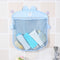 Water Toys Storage Bag Toys Organizer with Traceless Suction Cups (Blue) Newly