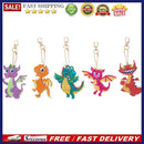 Cartoon Diamond Painting Keychain DIY Special-shaped Drill Key Ring Pendant