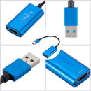 Video Capture Card HDMI-compatible to USB 4K 1080P Game Record (USB3.0) Newly