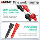 2pcs Insulation Piercing Needles Tip Non-destructive Multimeter Test Probes