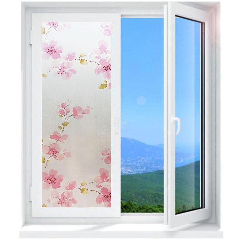Window Stickers Self Adhesive Window Film Frosted Bathroom Glass Stickers Newly