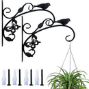 Home Garden Pot Decor Flower Holder Plant Bracket Planter Hooks Lantern Hanger