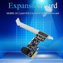 SA3001 2 Port SATA III PCIe Card SATA 3.0 to PCI-e 1X Adapter with Bracket Newly