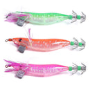 5pcs 9g/10cm Luminous Double-Layer Squid Hooks Artificial Shrimp Lure (2)