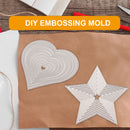 Metal Cutting Die Cuts - 18 Pieces DIY Embossing Stencil Template Tools
