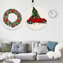 DIY Christmas Embroidery Cross Stitch Kit Embroidery Hoop Merry Christmas