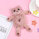 Cute Elastic Scrunchie Animal Hair Ties Plush HairBands Headband HairHoop