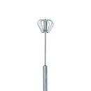 Handheld Egg Stirrer Semi-Automatic Stainless Steel Baking Mixer (A 10in)