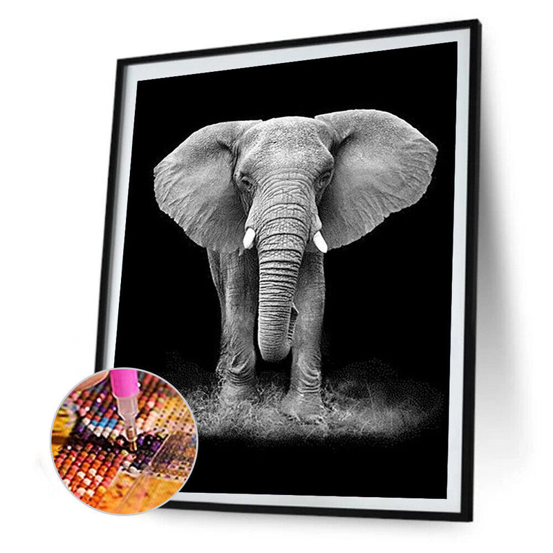 DIY Diamond Painting Kits Elephant Full Square Drill Wall Decoration Crafts
