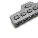 6 Ports Wire Connector Distribution LED Terminal Block Cable Splitter (B)