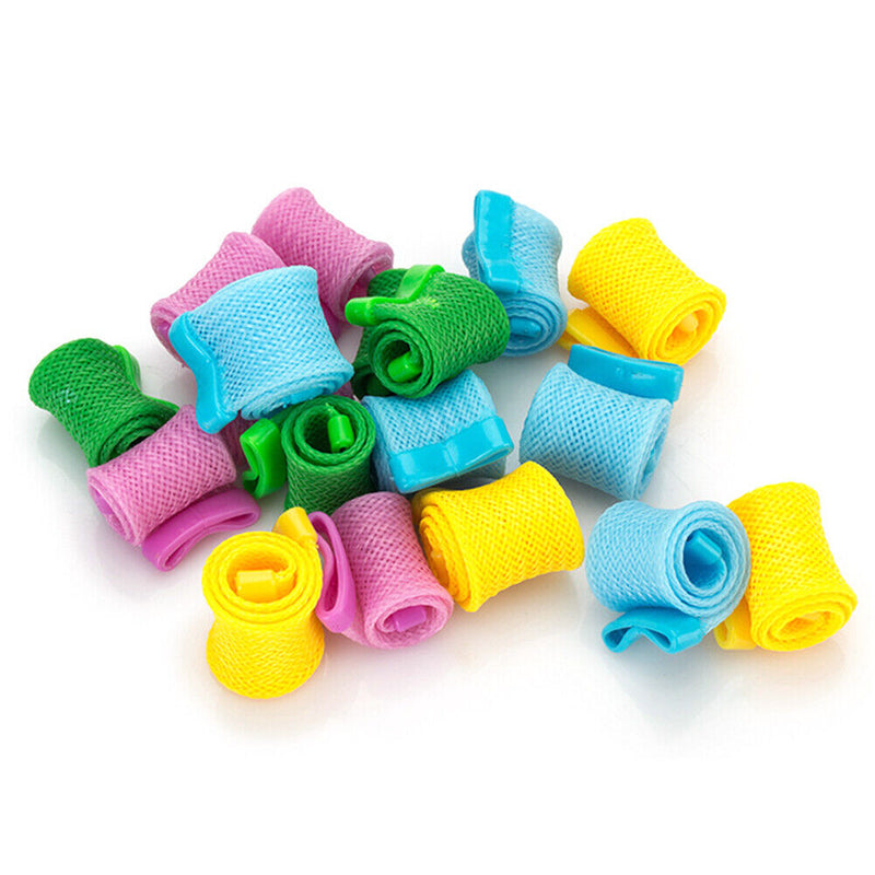 18pcs Hair Rollers Snail Shape Hair Curler Spiral Wave Curls DIY Styling Tools