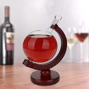 Whiskey Decanter Set Crystal Glass Wine Glass Globe Wine Bottle Office Decor