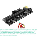 009S-Plus PCI-E Riser Card PCIe 1X to 16X Extender for BTC Miner (Grey) Newly