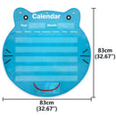 Hanging Bag Preschool Schedule Pocket Chart Chart Board Kids Calendar Education