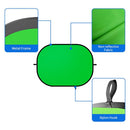 Foldable Chromakey Backdrop Double Sided Background Cloth Green Blue Screen