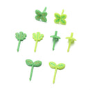 Dinnerware Cutlery Reusable Bud Fruit Fork Cake Scraper Four Leaf Clover