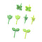 Dinnerware Cutlery Reusable Bud Fruit Fork Cake Scraper Four Leaf Clover