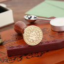 Letters Sealing Wax Stamps Wedding Invitation Wooden Handle Stamp Christmas Card